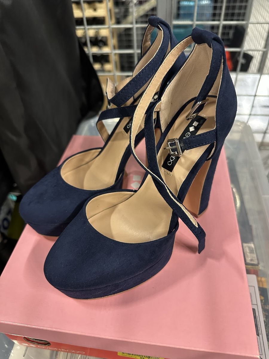 Scarpe da donna: Even & Odd High Heels Dunkelblau Gr.37 – Nuovo (secondo la descrizione) da Bern venduto da Shininglove 2