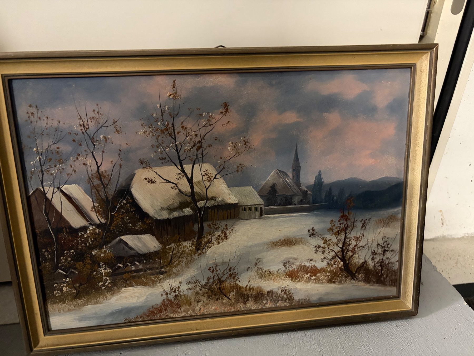 Dipinti: Winterlandschaft – Usato da Erlinsbach SO venduto da Mozi03