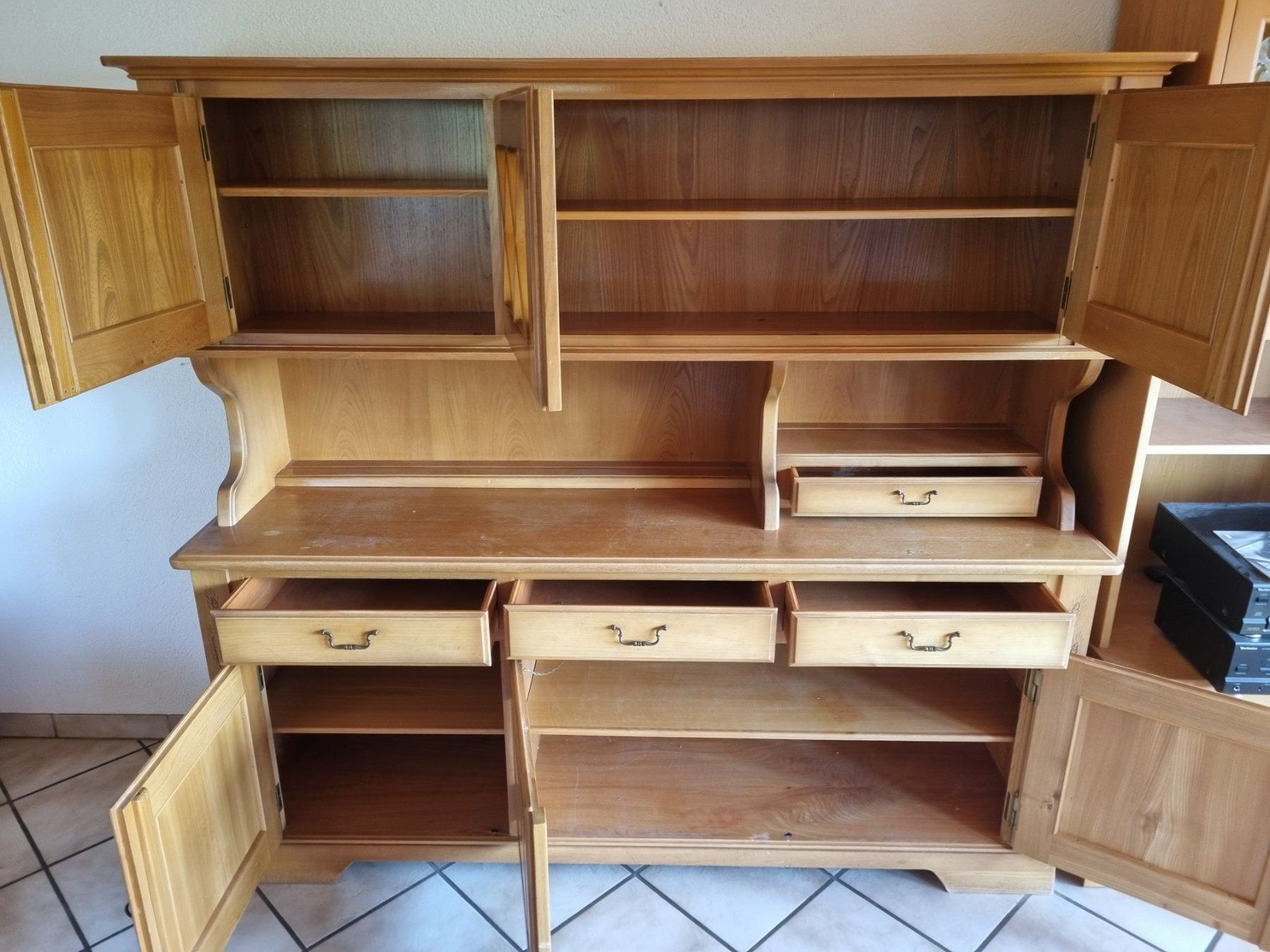 Credenze: Wohnzimmerbuffet Holz – Usato da Rheinklingen venduto da Weinberg14 1