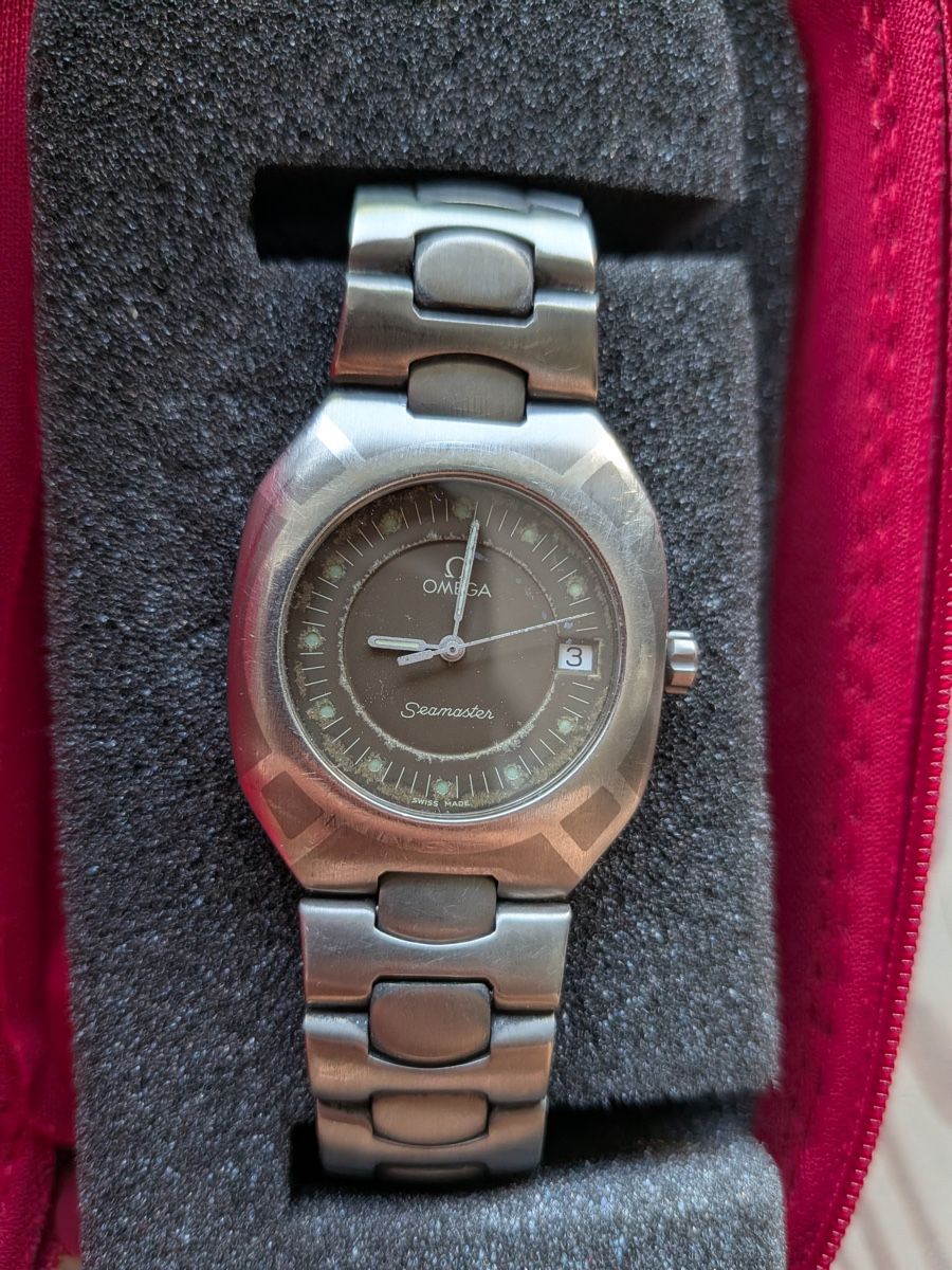 Omega Uhren: Omega Seamaster Titane Stahluhr – Gebraucht aus Urdorf von bazel06 1