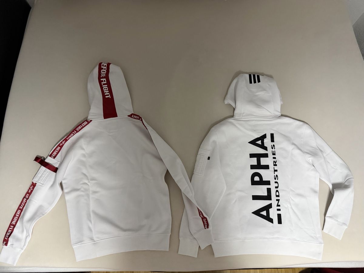 Alpha Industries Pullover & Sweatshirts: Alpha Industries 2 Kapuzenpullover Rot/Schwarz TOP!!!! – Gebraucht aus Ibach von Kindheit_SZ 5