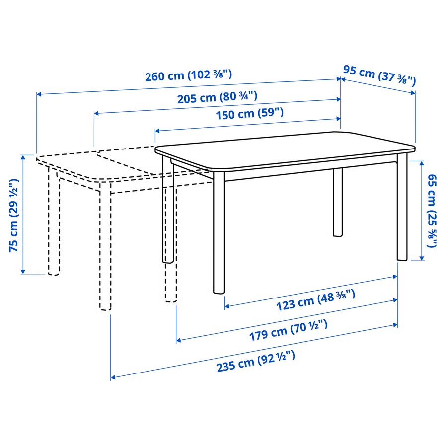 Tables: Tisch STRANDTORP – D'occasion à Herisau par tim_d5pn 2