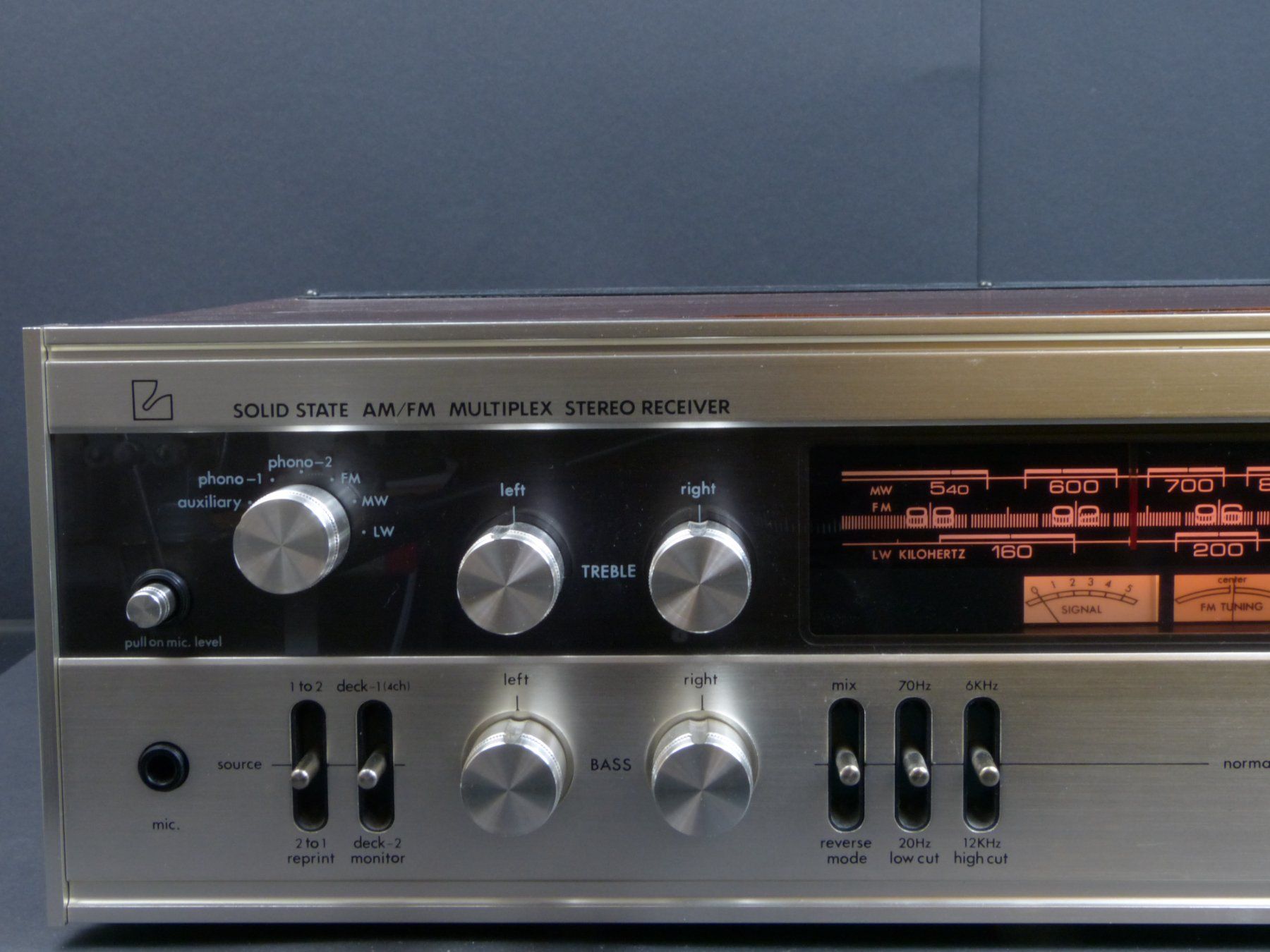 Luxman Receiver: Luxman R-820 Solid State Stereo Receiver/Amplifier. Legende! – Gebraucht aus Rheineck von mur.man 1