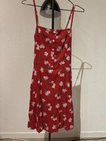 Süsses Sommerkleid M Rot/Blumenprint von Hollister