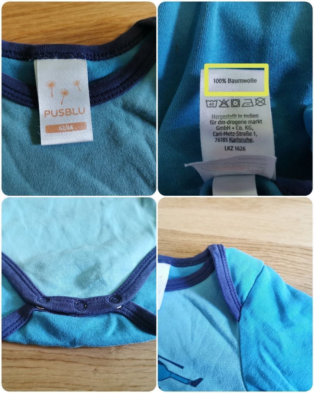 Camicie, Top & T-shirt: Body Gr. 62-68 – Usato da Seuzach venduto da Tureda 4