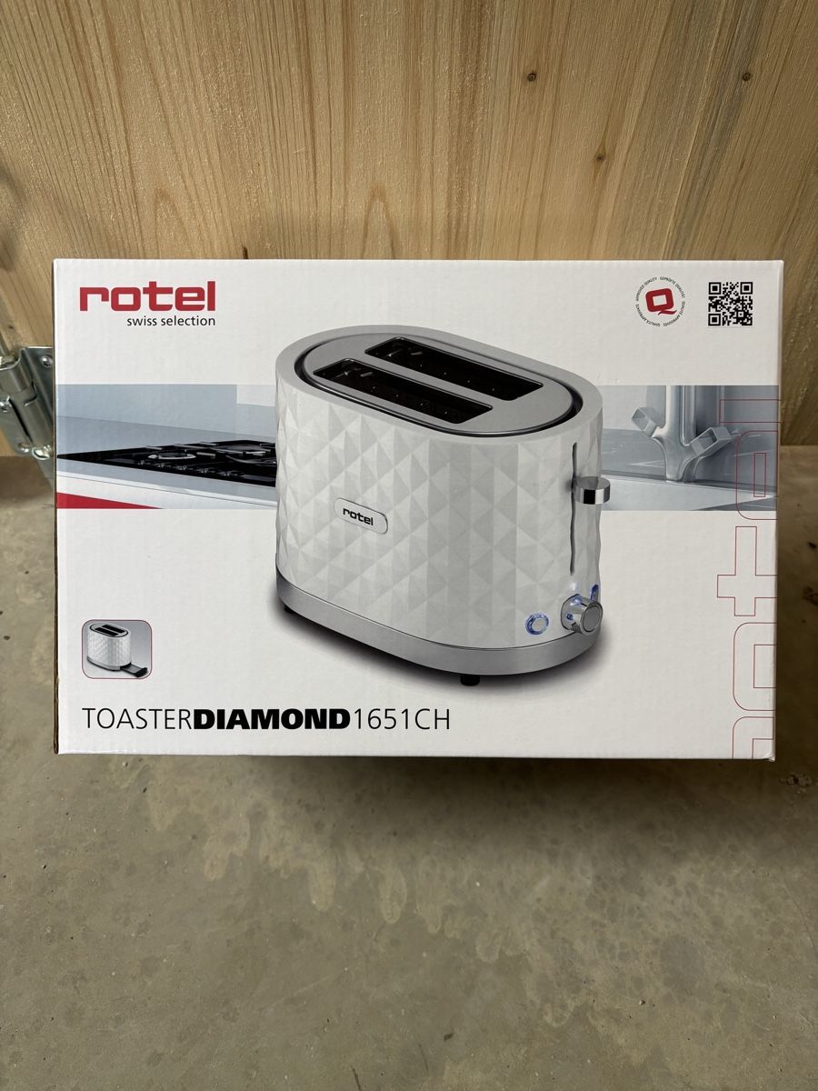 Rotel Küchengeräte: Rotel Toaster Diamond 1651CH – Neu und originalverpackt aus Flums von mic_p28w
