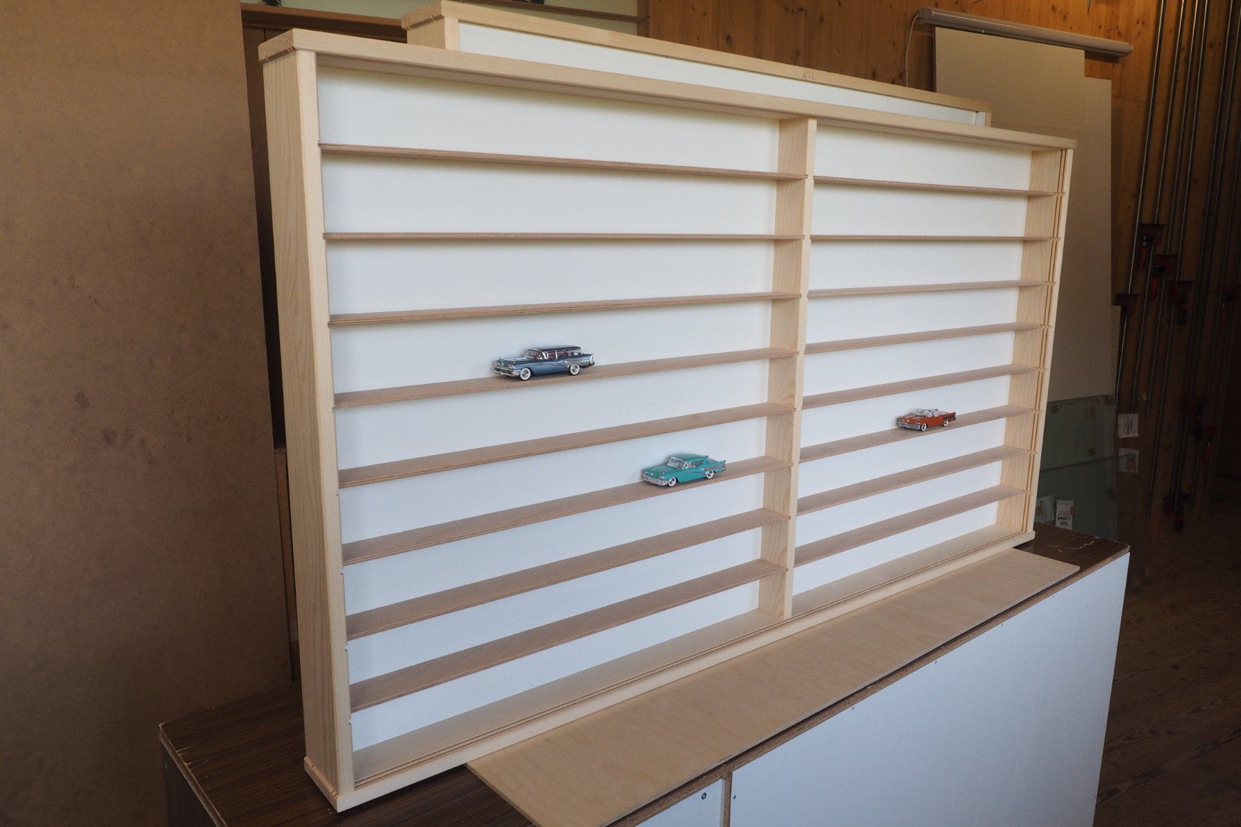 Vitrinen: Vitrine für Modellautosammler 1:87 oder H0 Modelle – Neu (gemäss Beschreibung) aus Heimberg von h0realgood 3