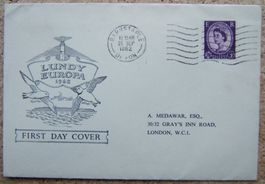 FDC EUROPA LUNDY 1962