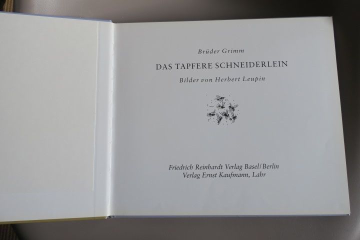 Libri: Leupin/Grimm Das tapfere Schneiderlein – Usato da Langenthal venduto da Riccardamax 2