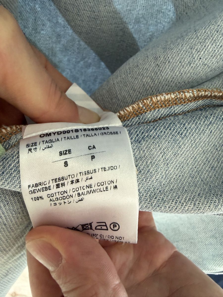 Off-White Giacche: hellblaue Jeansjacke von Off-White – Nuovo (secondo la descrizione) da Zürich venduto da gilbert_co 3