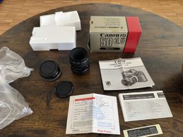 Canon fd machro 50/1:3.5 objektiv