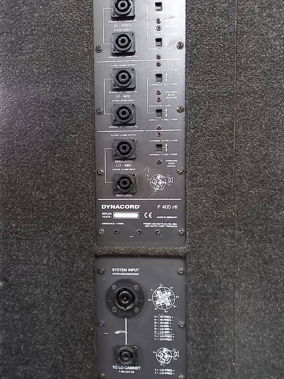 Lautsprecher: Dynacord F400 Hi – Gebraucht aus Buochs von von_mzm8 3