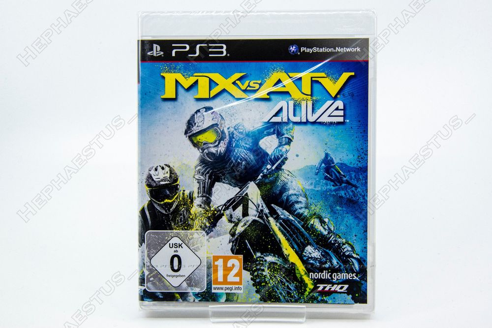 MX vs ATV Alive PS3 NEU OVP (sealed) (Neu und originalverpackt) in