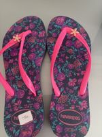 Havaianas Zehentrenner, Blumenmuster, Gr. 39/40, Top! (52)