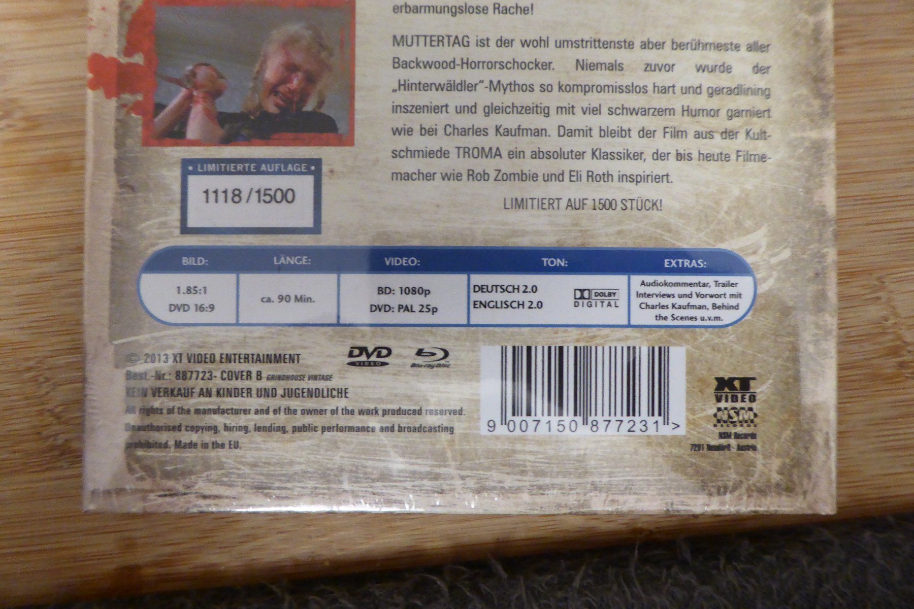 Alle DVDs: Mediabook Muttertag 1980 OVP Cover B – Neu und originalverpackt aus Allschwil von  4