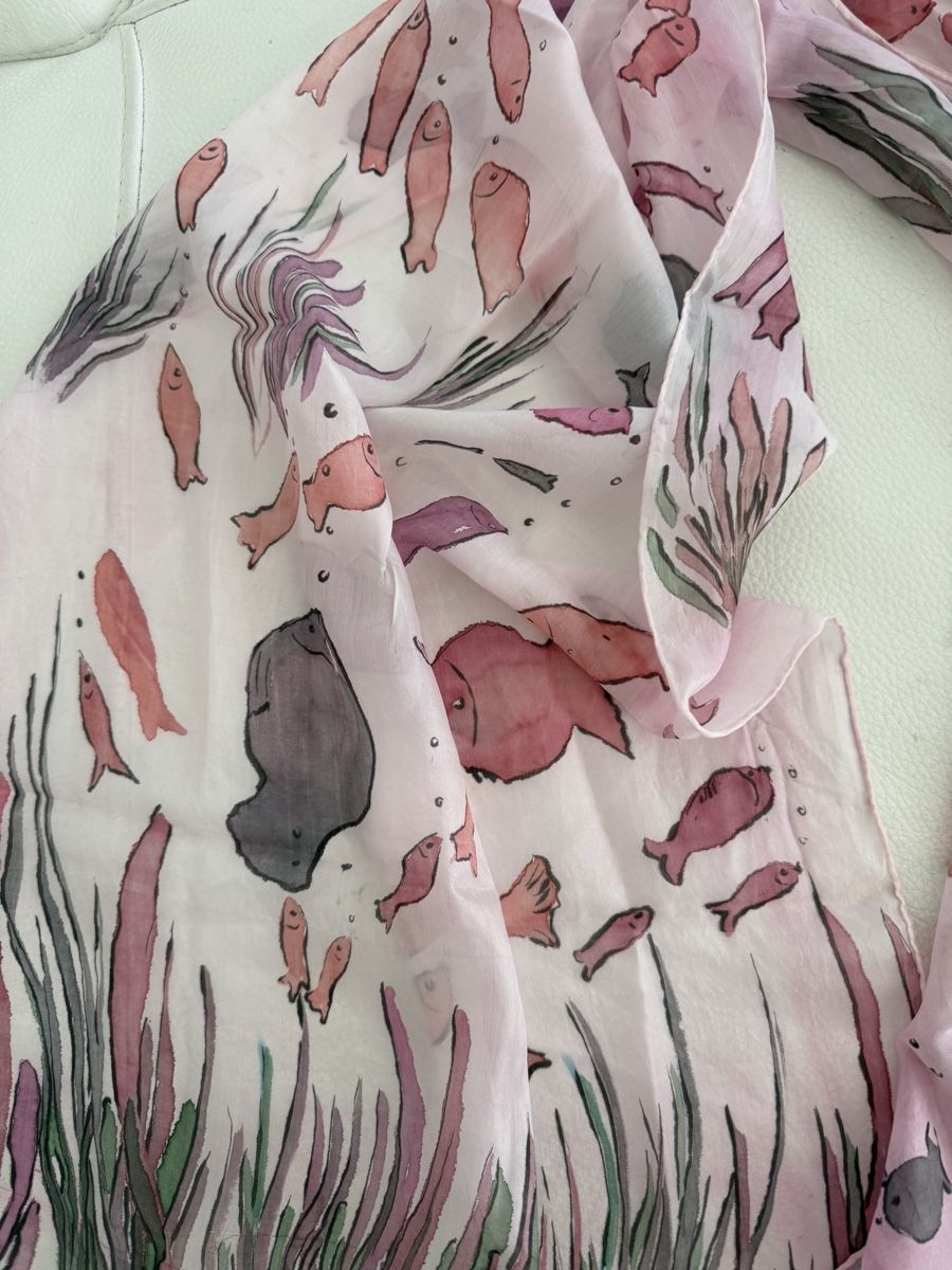 Foulards & écharpes: Seiden Schal 🌸 – D'occasion à Opfikon par Luis144 3