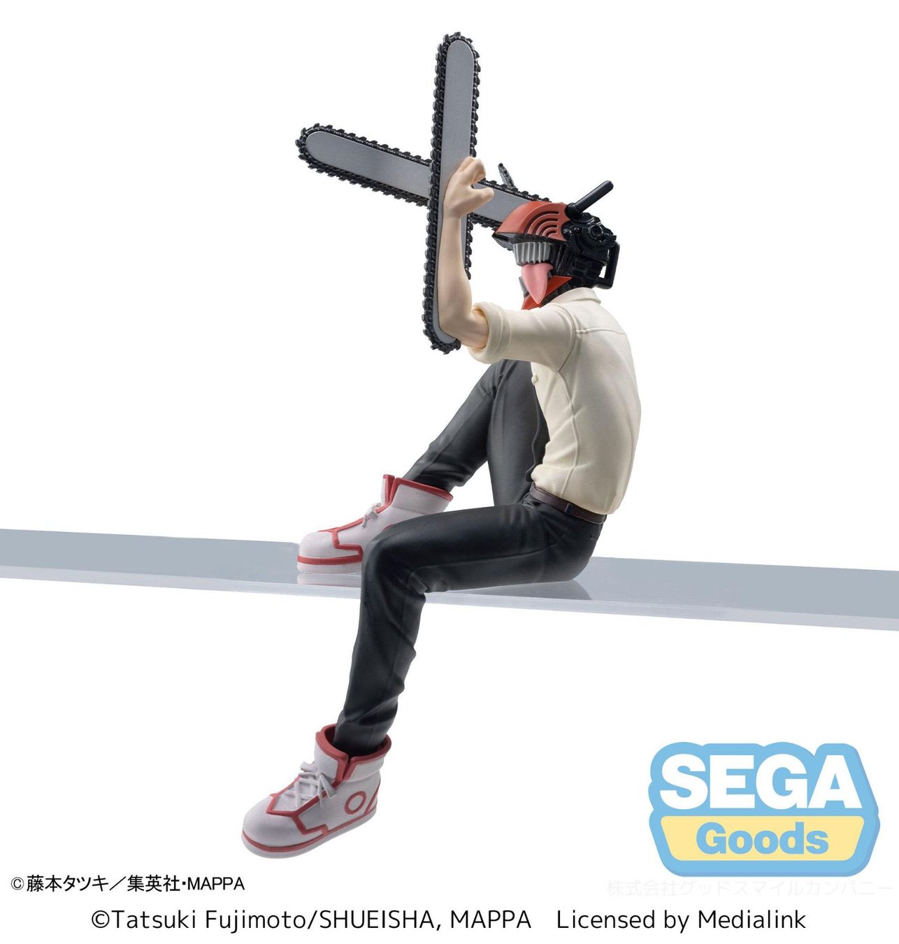 Statuette: Chainsaw Man statuette PVC PM Perching Chainsaw Man 14 cm – Nuovo e nell'imballaggio originale da St-Imier venduto da ATTAKSHOP 6