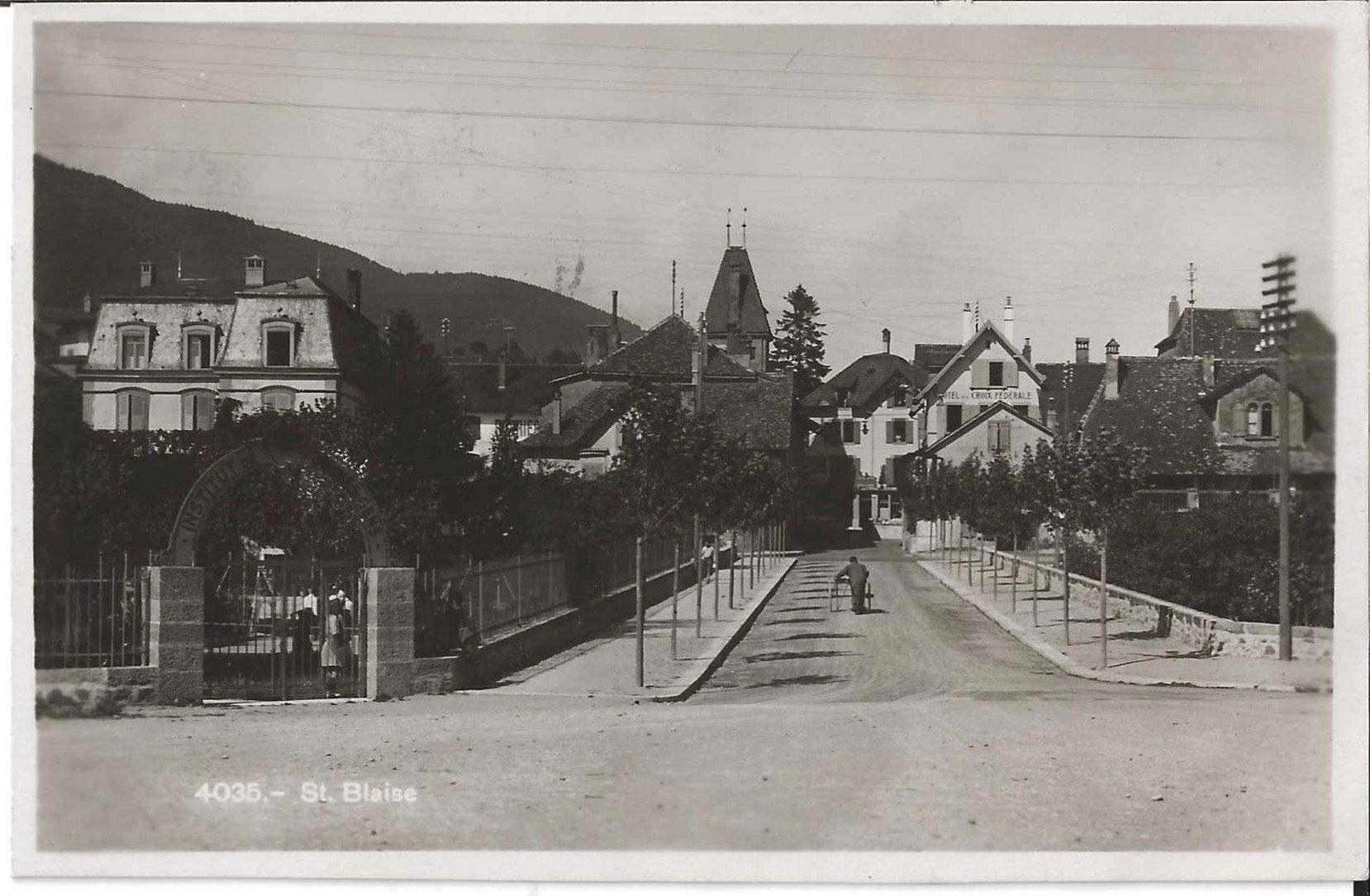 Cartoline postali: Karte St. Blaise 1925 – Usato da Zürich venduto da Philacat11