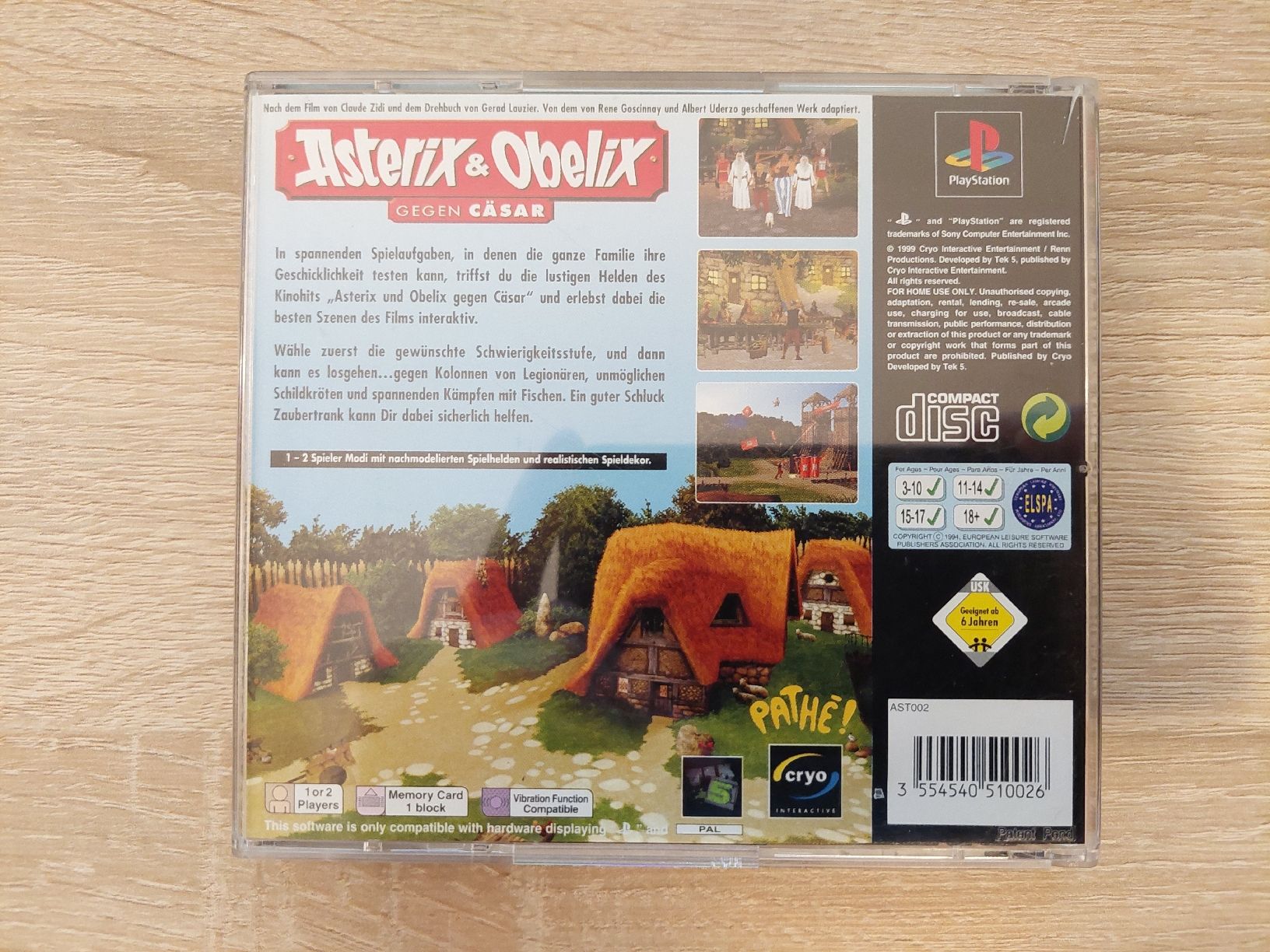 Sony Spiele: Asterix & Obelix gegen Cäsar Playstation 1 – Gebraucht aus Stansstad von Mazzane 2