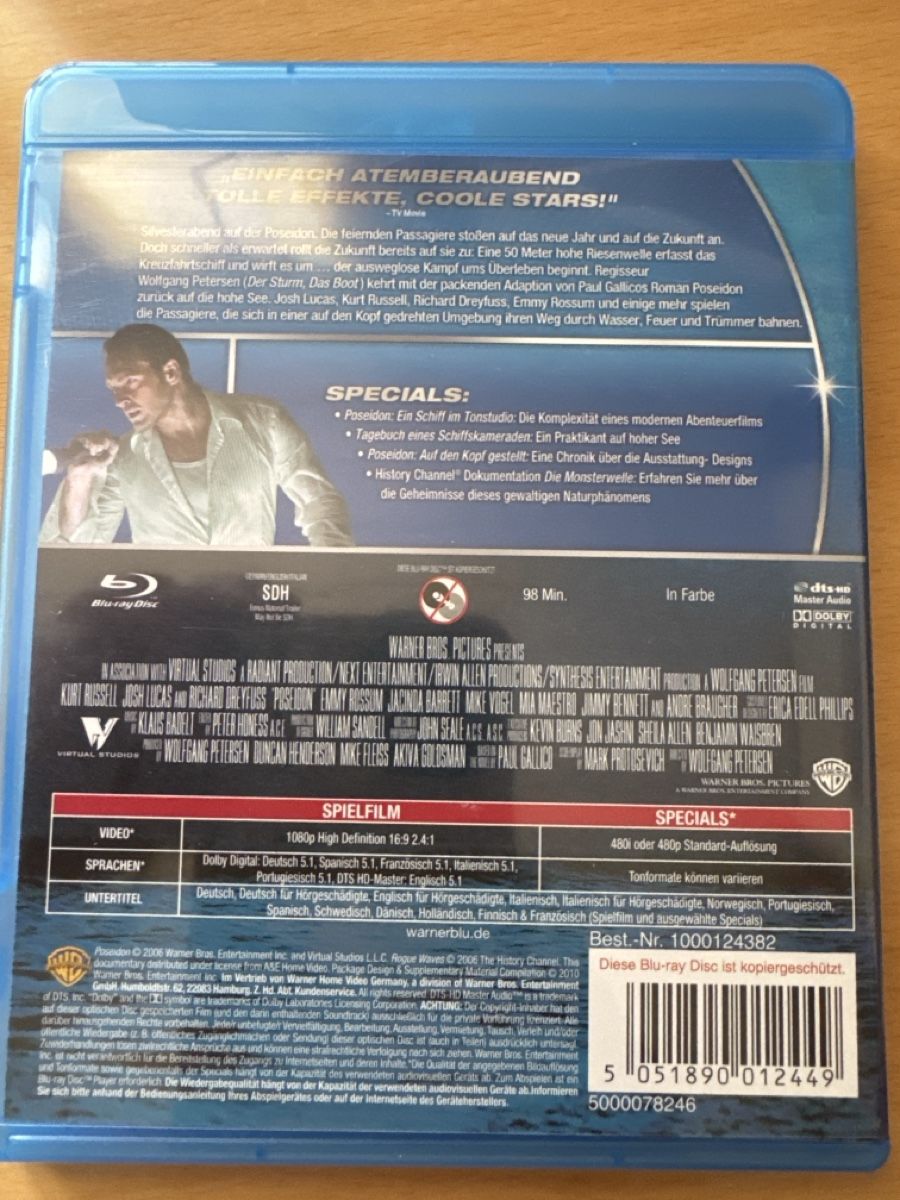 Tous les DVDs: Poseidon-Vergriffen  – D'occasion à Brunnadern par Nanuk60 1