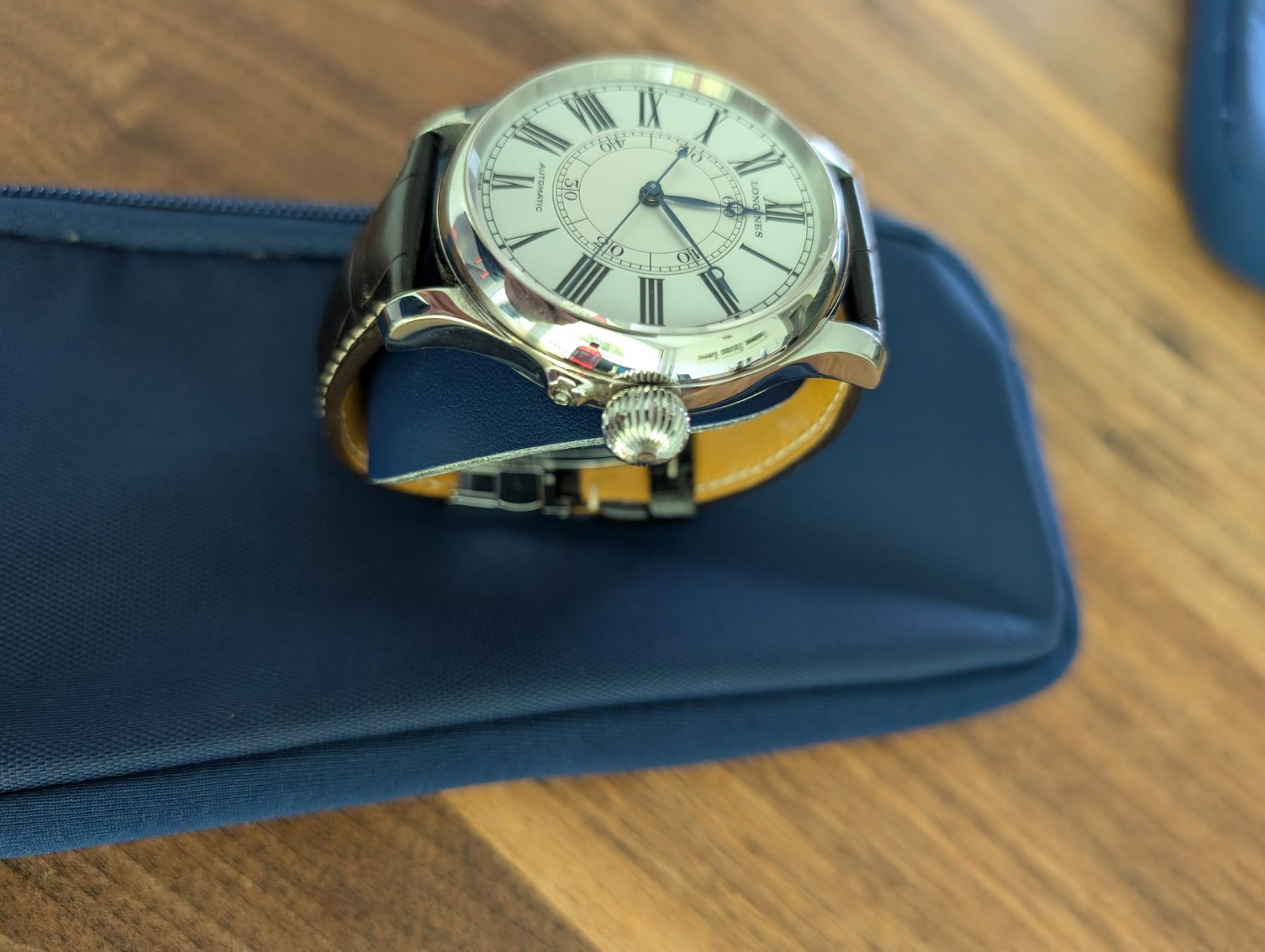 Longines Orologi: Longines Weems Second-Setting Watch – Usato da Meggen venduto da banduga 3