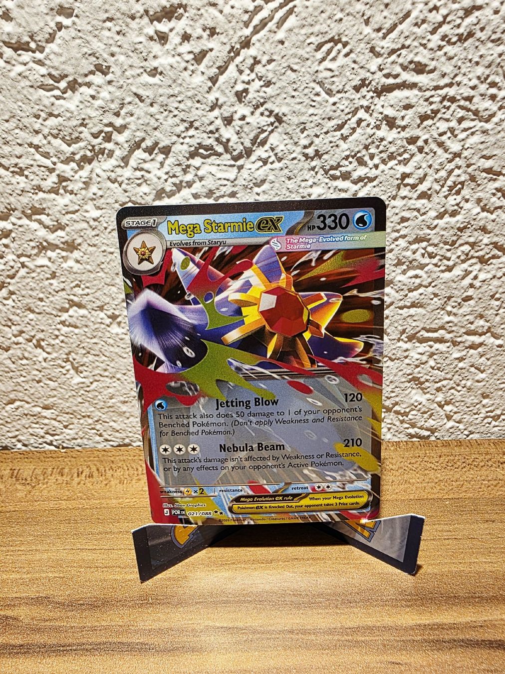 Pokémon Carte collezionabili: Mega Starmie EX 021/088 Perfect Order  – Nuovo (secondo la descrizione) da Turin (Salins) venduto da Meeelll01