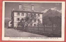 Scanfs im Oberengadin - Ferienheim Aurora - 1921