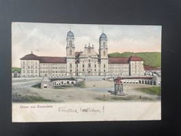AK SZ Gruss aus Einsiedeln, Kloster