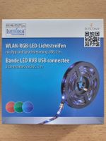 WLAN-RGB-LED-Lichtstreifen Luminea 2m neu