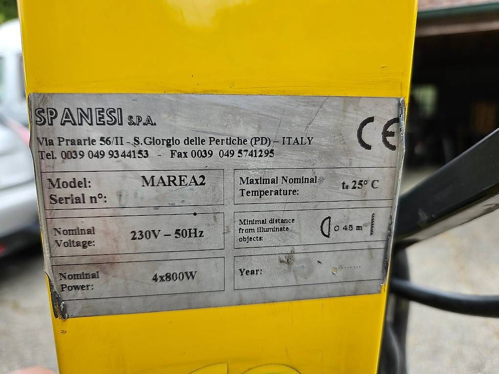 Lampade: lampe infrarouge SPANESI – Usato da St-Barthélemy VD venduto da meal83 2