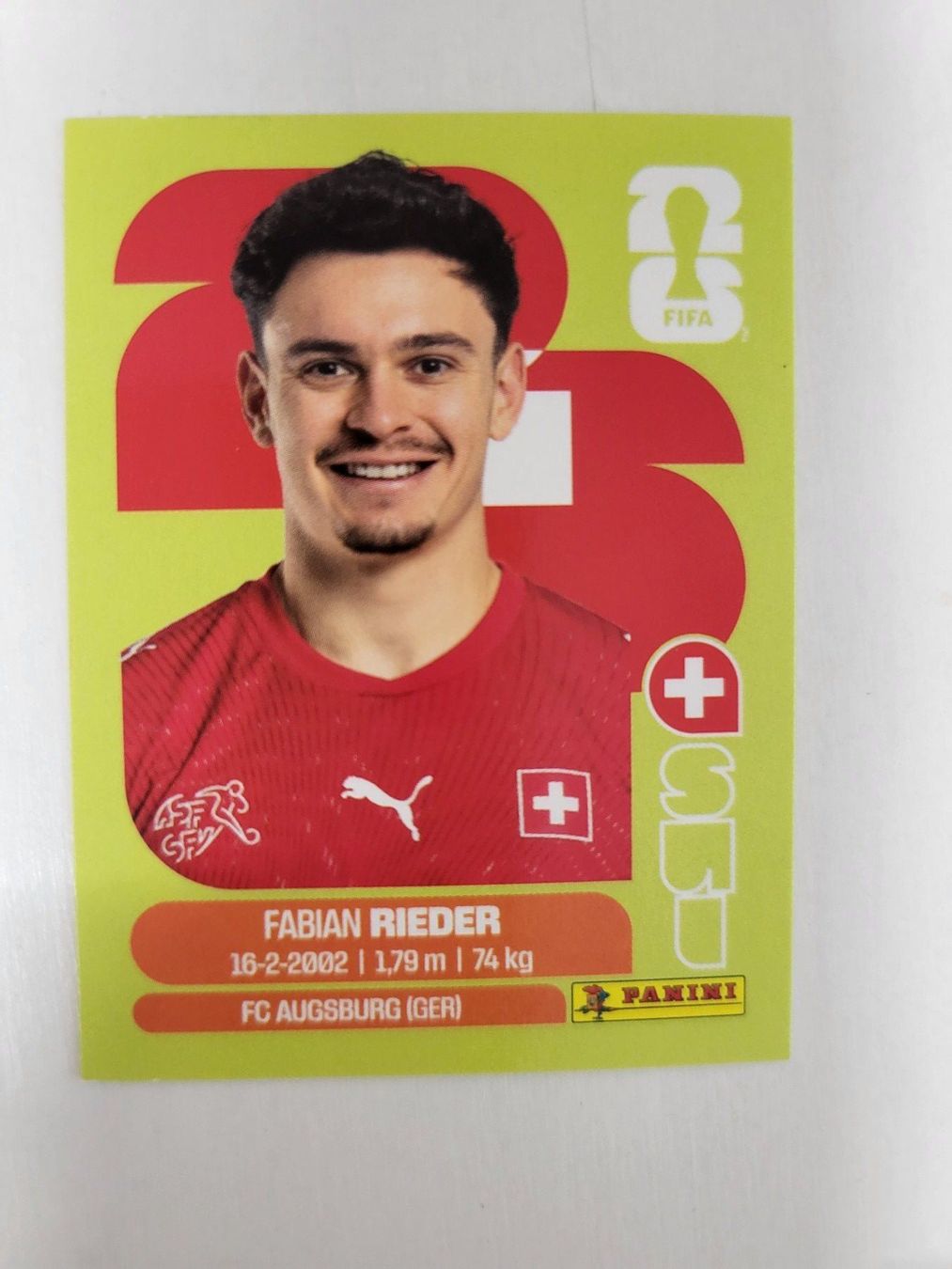 Panini Carte collezionabili: Panini Bild Rieder SUI 12 – Nuovo (secondo la descrizione) da Wetzikon ZH venduto da Jaeggy