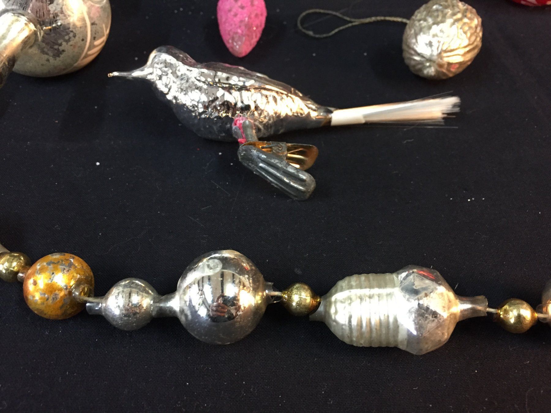 Tutte le decorazioni: Antike Weihnachtsbaum Schmuck + Spitze – Usato da Schaffhausen venduto da sparzone 2