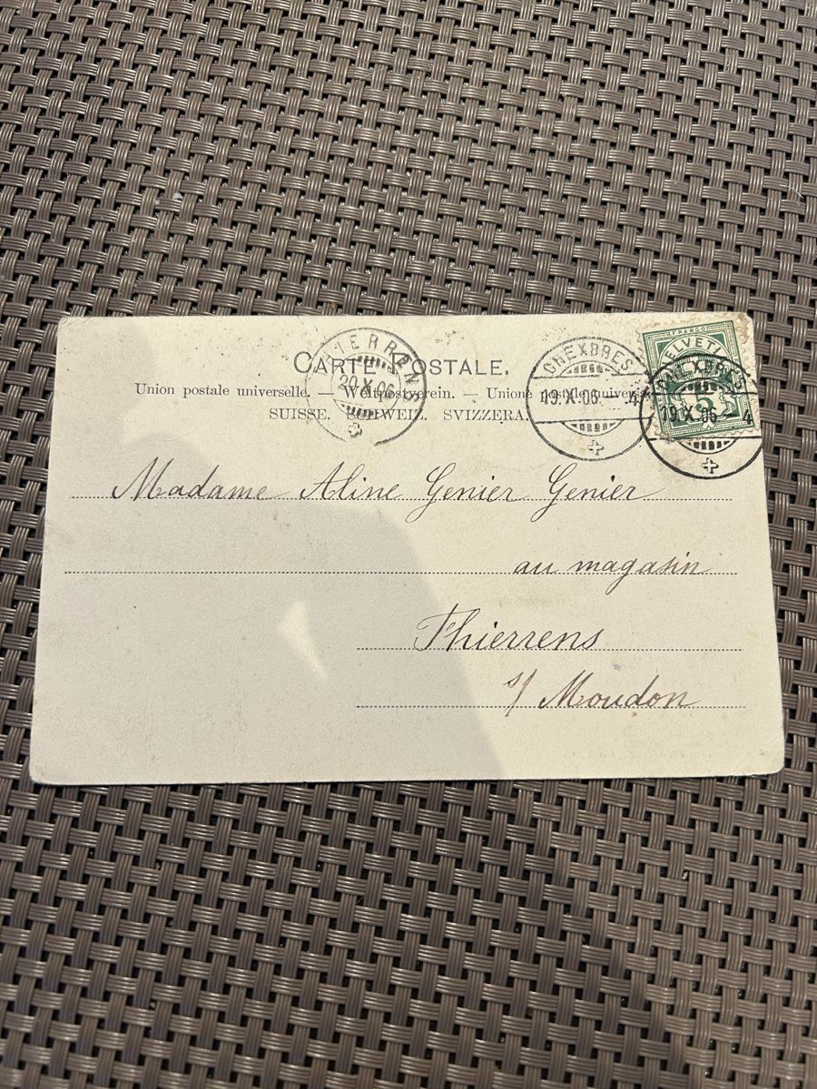 Cartoline postali: Carte postale ancienne Chexbres, collection printemps – Usato da St-Cierges venduto da Crisi53 1