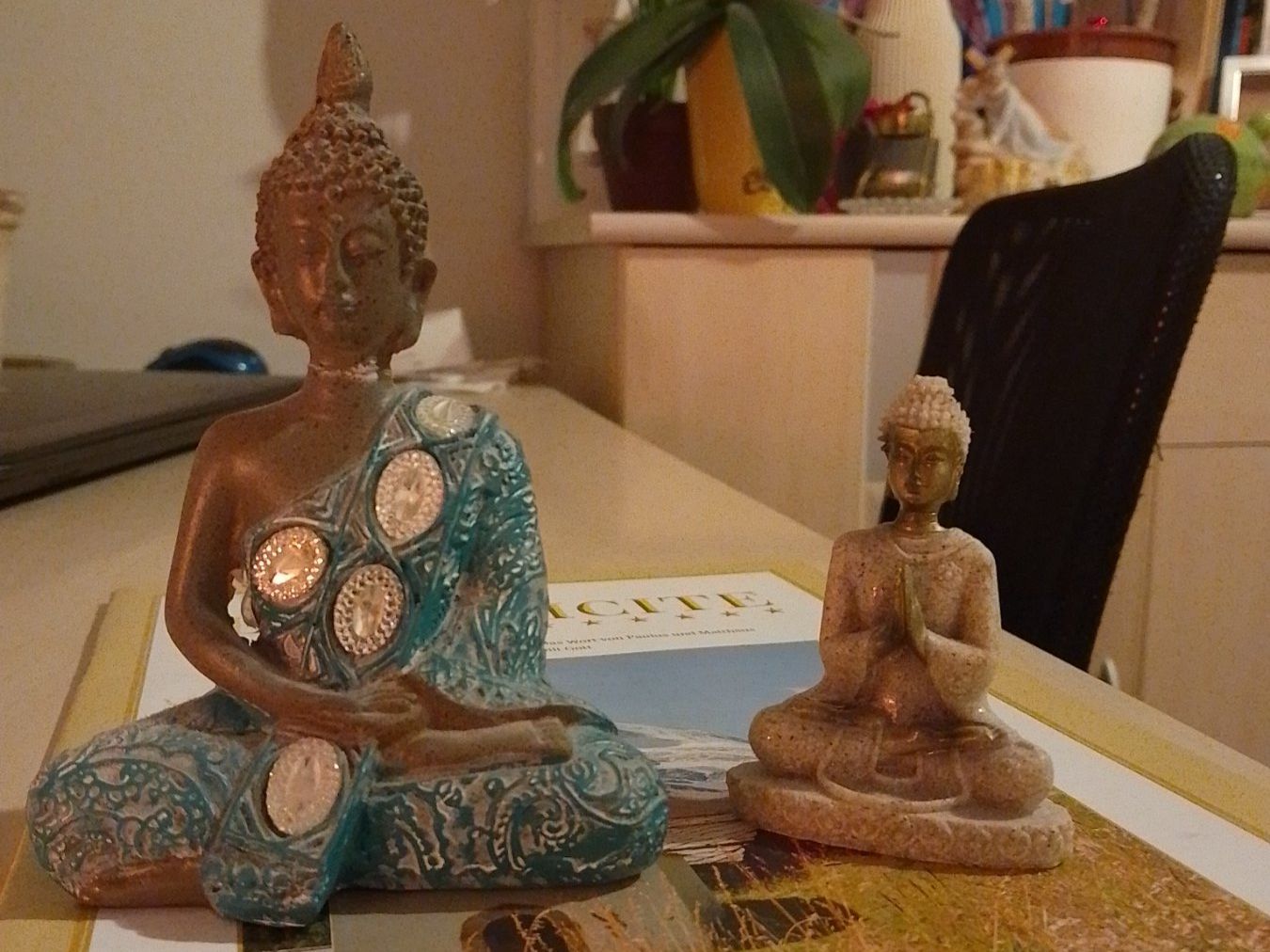 Sculptures & Statues: 2 Buddhas – D'occasion à Weinfelden par PaterPio1968