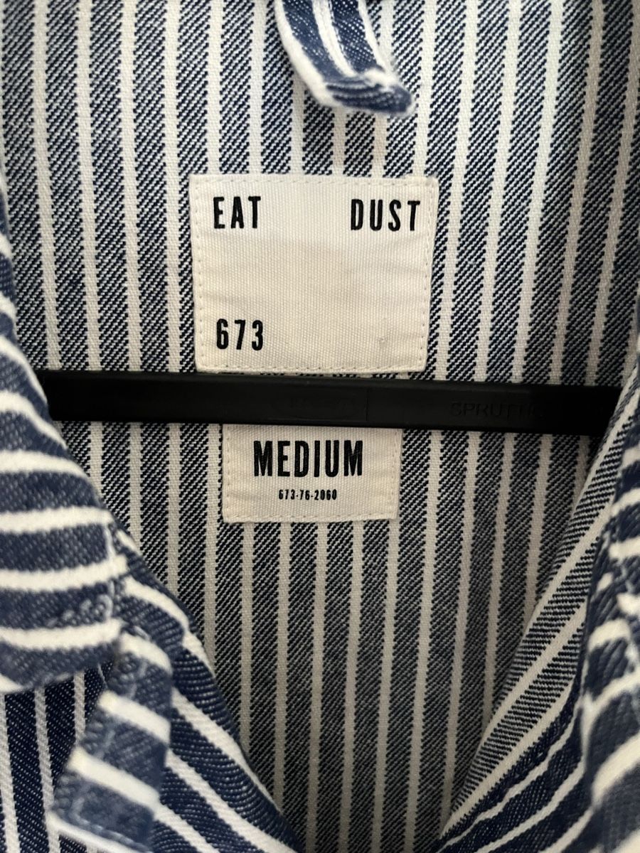 Eat Dust Hemden: Hemd gestreift EAT DUST Grösse M neuwertig – Neu (gemäss Beschreibung) aus Rodersdorf von julxsch 2