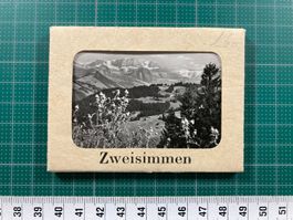 Zweisimmen, altes Souvenir Photo Mäppchen, Tourismus, Bern