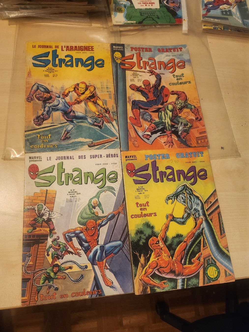 BD: Marvel comics lot de 04 articles – D'occasion à Romont FR par Alejandro111
