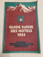 Guide Suisse des Hotels - 1924