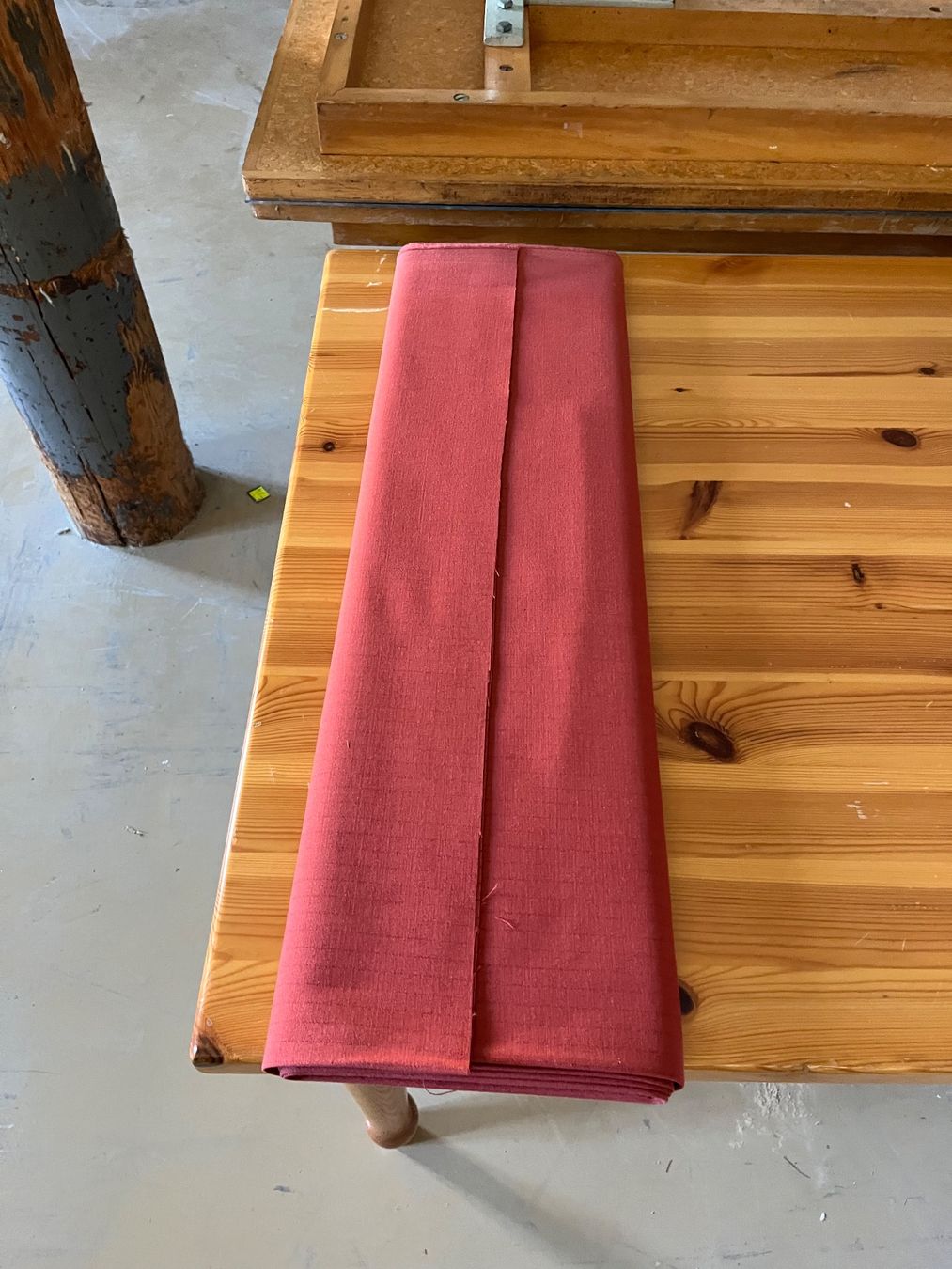Tessuti: Stoff, Meterware, Textil, Rot, Mischgewebe, Lot – Usato da Netstal venduto da spaltflo01 3