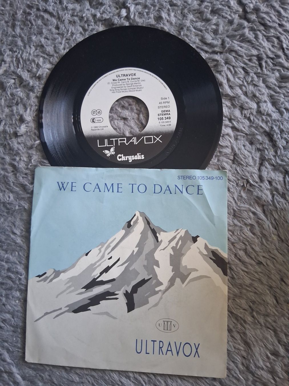 Dischi in vinile: ULTRAVOX       WE CAME TO DANCE     7NER SINGLE – Usato da Wetzikon ZH venduto da Ramones01