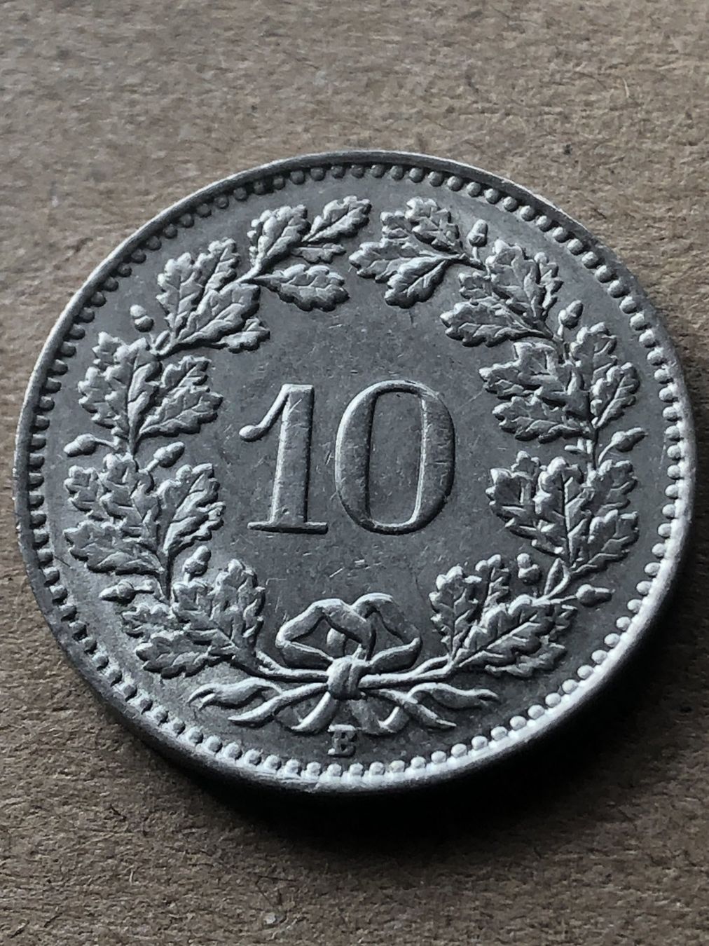 Tutti le monete: 10 Rp. 1958 – Usato da Schötz venduto da Odpa 1