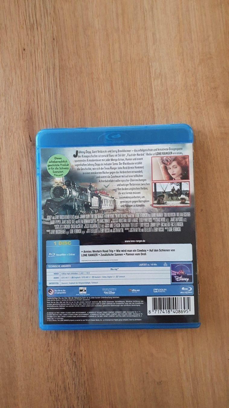 Tutti i DVDs: Lone Ranger – Usato da Rupperswil venduto da lenzburg02 1
