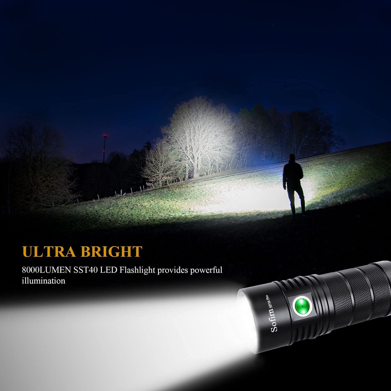 Lampade: Sofirn SP36 Pro 8000 Lumen! Inkl. Akkus – Nuovo e nell'imballaggio originale da Frauenfeld venduto da kendi22 6