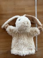 Handpuppe Plüsch Hase