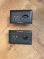 Praktische Steckdose mit USB 2 Stück