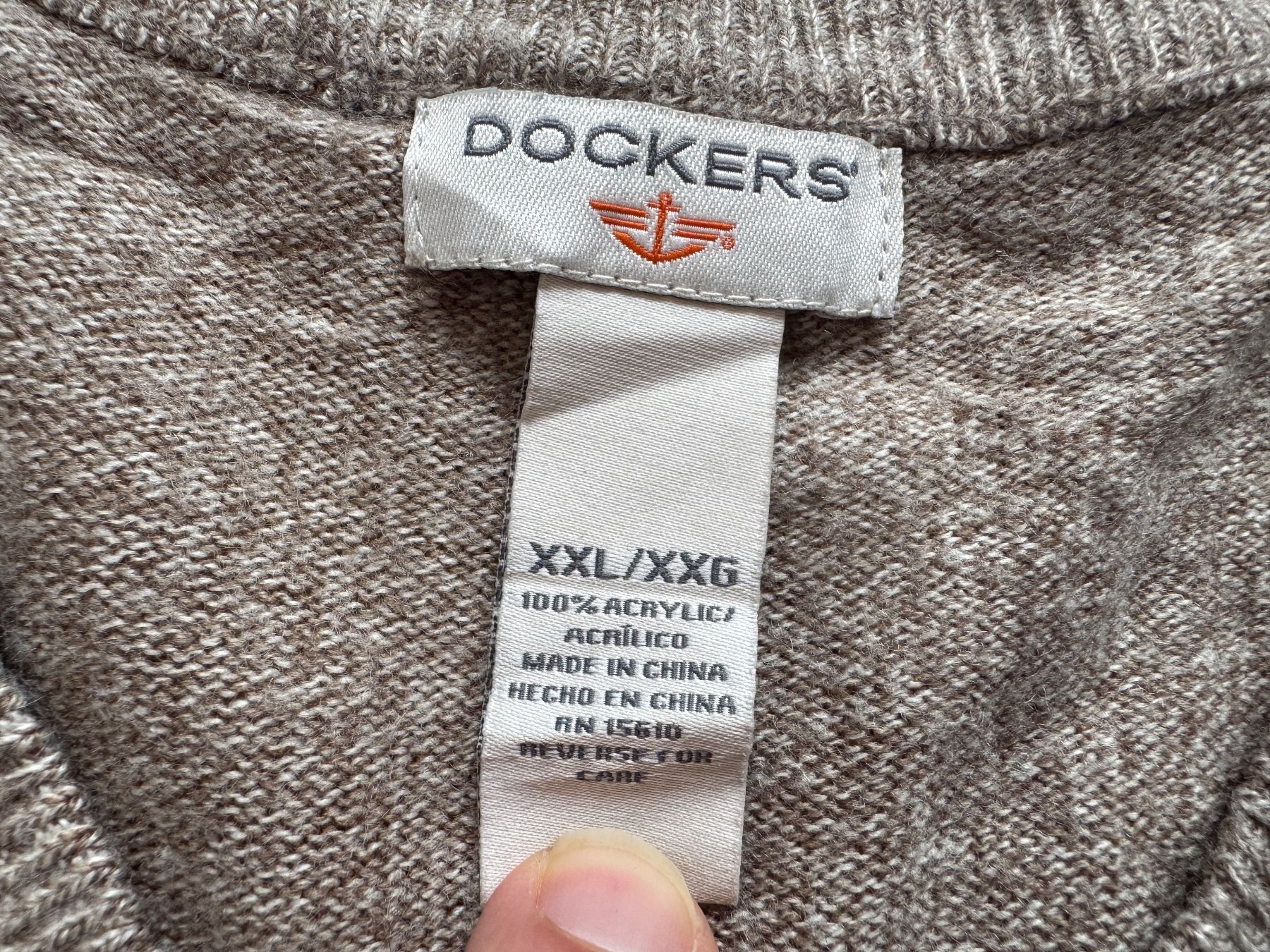 Maglioni & Felpe: Dockers Sweater Sz XXL 2XL MEN Pullover – Usato da Neuchâtel venduto da _Easy_to_Find_ 1