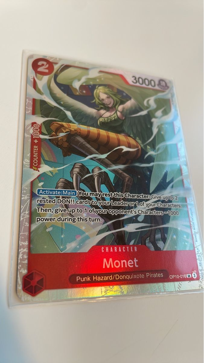 Bandai Carte collezionabili: One Piece Card Game - Monet OP10-016 SR – Nuovo (secondo la descrizione) da Wetzikon ZH venduto da cyb_7y78