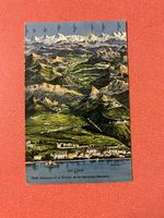 Ansicht Montreux Lac Léman Chemin de fer vintage Postkarte