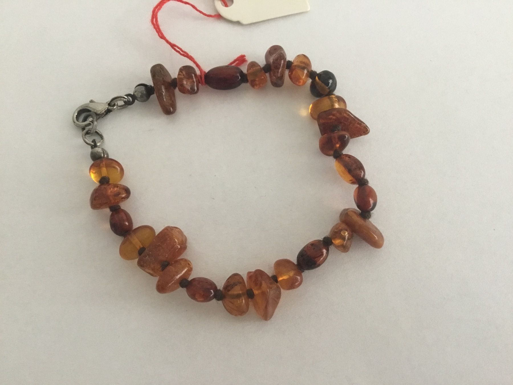 Bracciali & Braccialetti: Armband Bernstein Heilstein – Nuovo e nell'imballaggio originale da Doppleschwand venduto da Fortuna5859