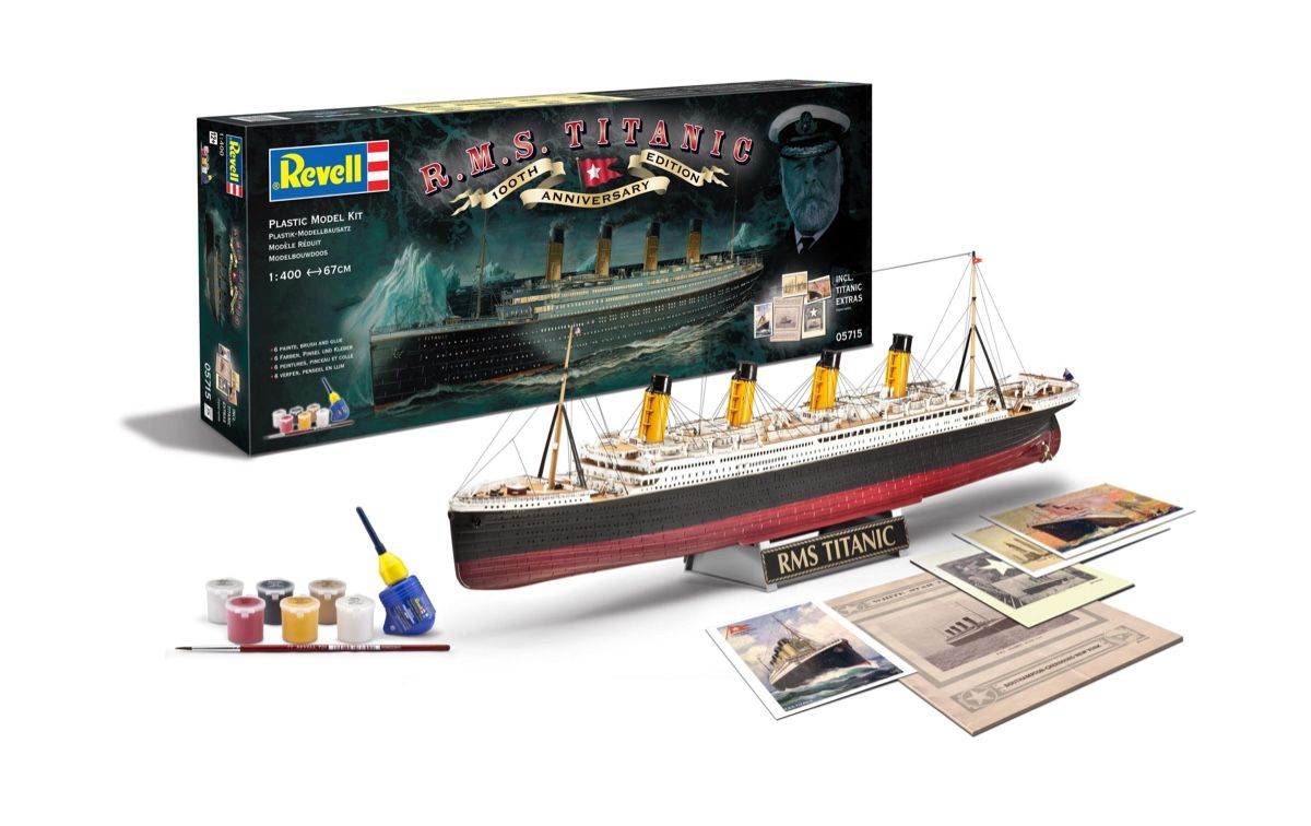 Revell Modellbausätze & Standmodelle: Revell Titanic Modell angefangen – Gebraucht aus Goldach von igwhitestar 2